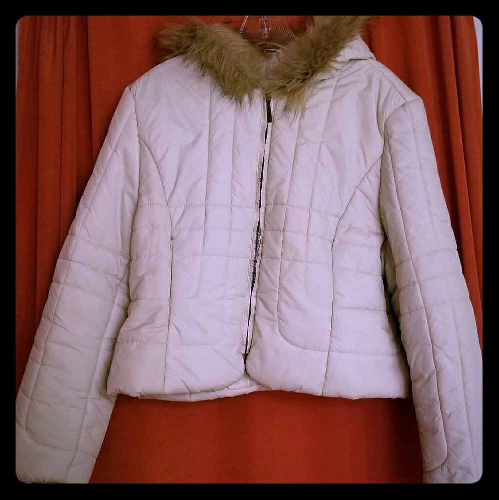 Puffer bomber jacket